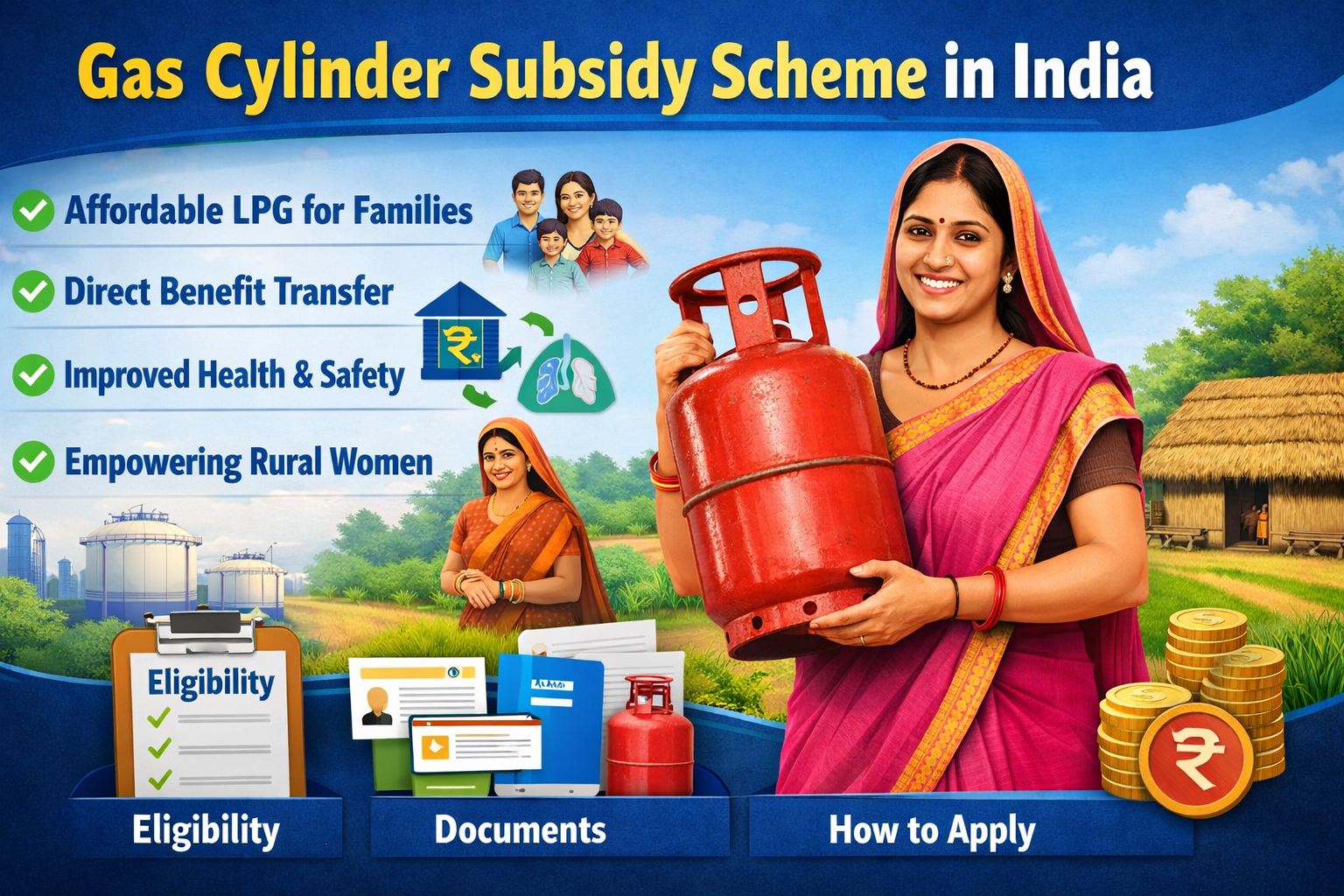 Gas Cylinder Subsidy Scheme in India